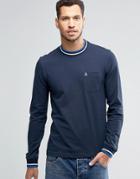 Original Penguin Long Sleeve Top - Navy