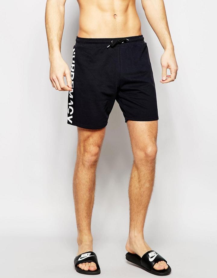 Supremacy Beach Shorts Jersey - Black