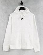 Nike Branded Aop Pack Logo Hoodie In White