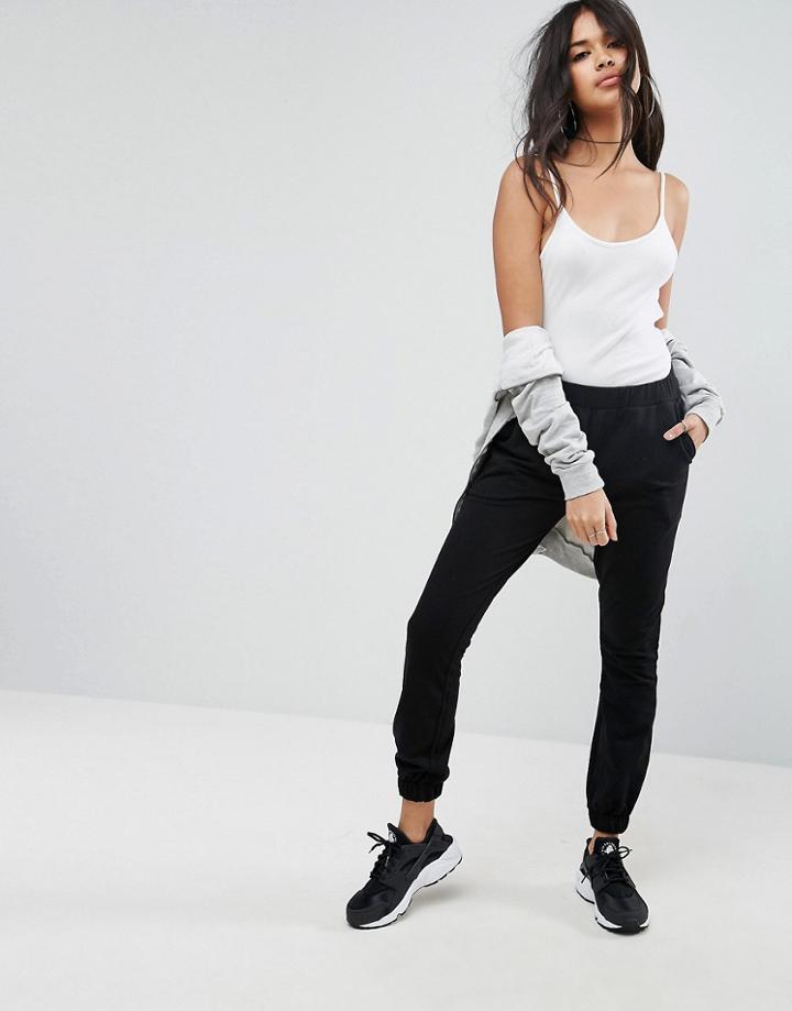 Asos Basic Skinny Joggers - Black