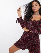 Signature 8 Shift Mini Dress In Cheetah Print-pink