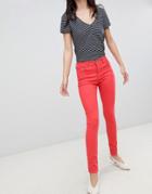 Brave Soul Nat Skinny Jeans - Pink