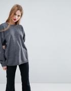 Asos Sweater In Oversize - Gray