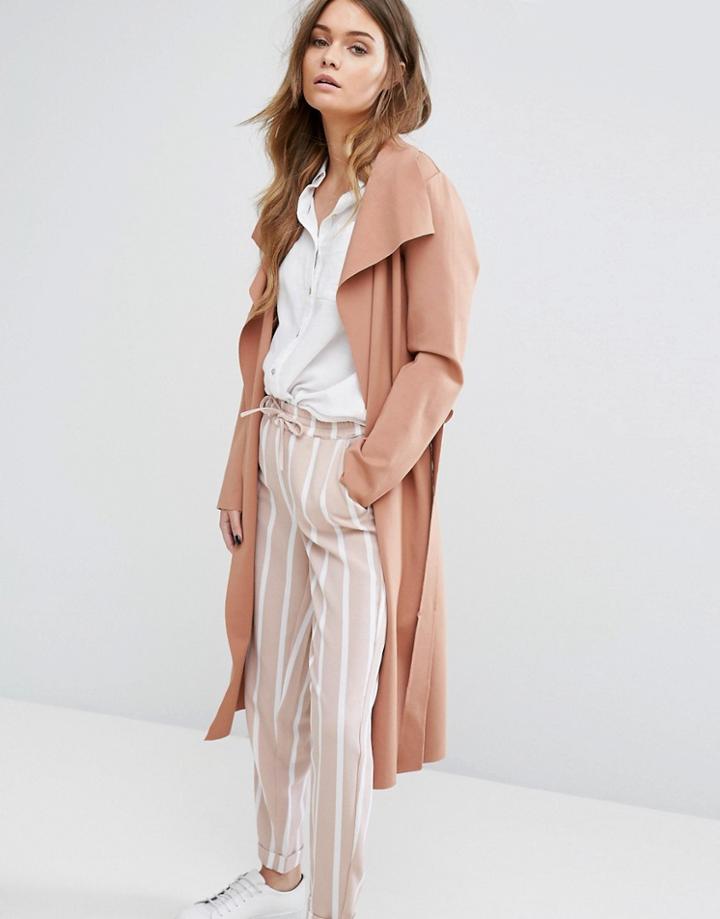 Only Drapey Coat - Brown