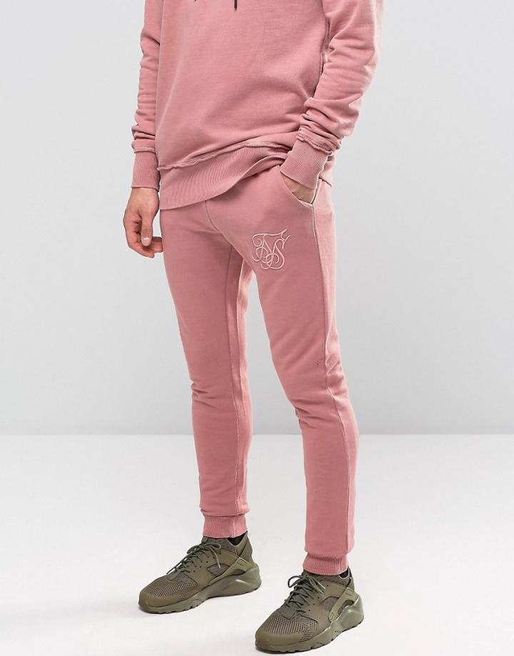 Siksilk Skinny Joggers - Pink