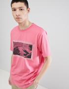 Weekday Frank Sun T-shirt - Pink