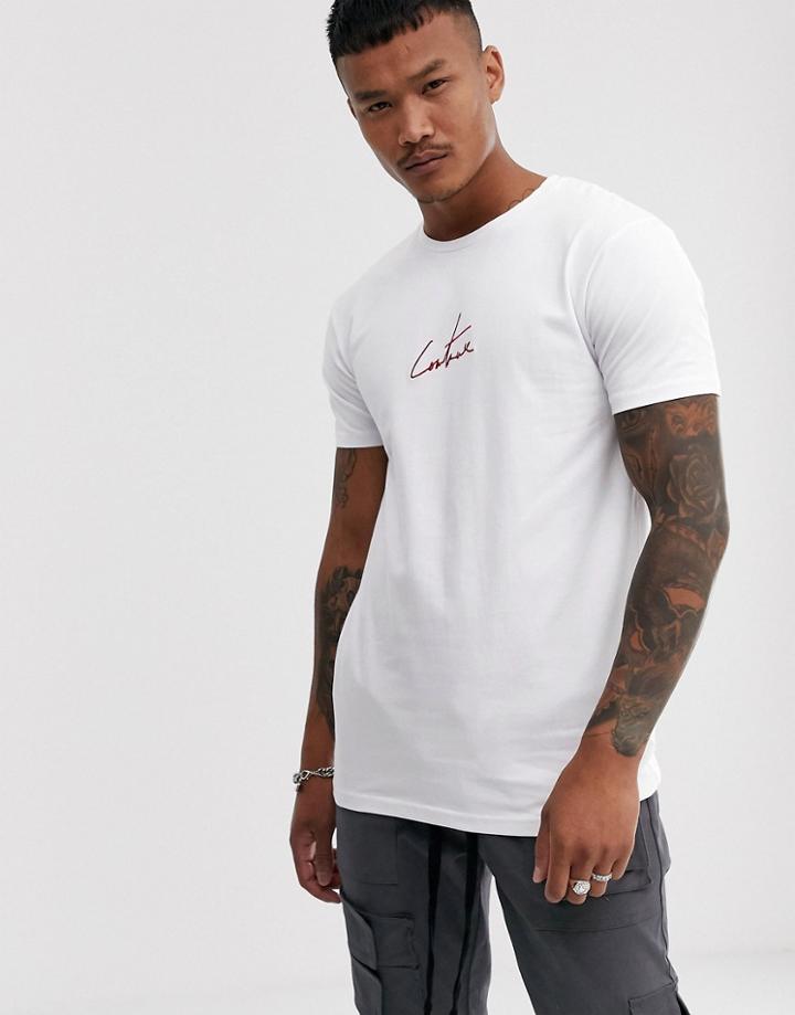 The Couture Club Essential T-shirt In White - White
