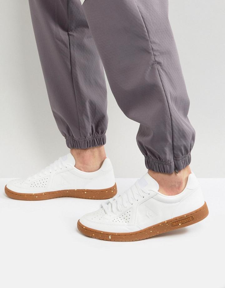Le Coq Sportif Icons Lea Sneakers With Gum Sole In White 1720106 - White