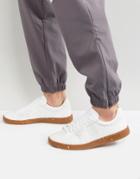 Le Coq Sportif Icons Lea Sneakers With Gum Sole In White 1720106 - White