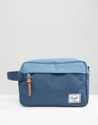 Herschel Supply Co Chapter Toiletry Bag In Color Block - Blue