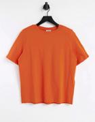 Vero Moda Aware Organic Cotton T-shirt In Orange