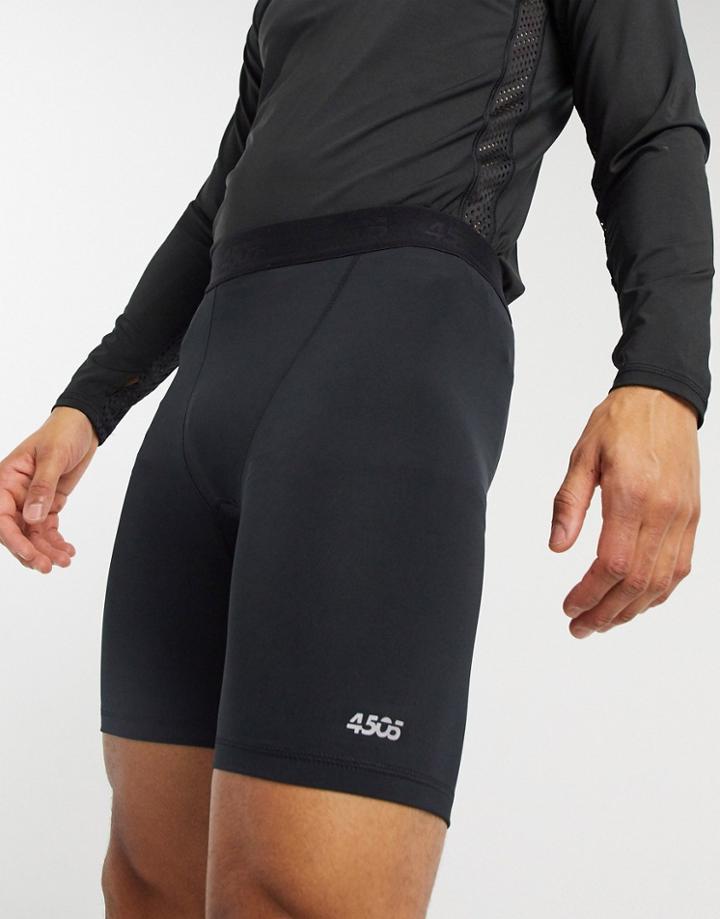 Asos 4505 Icon Training Tights In Short Length With Quick Dry-black