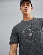 Quiksilver Radical Surf T-shirt In Dark Gray Marl - Gray