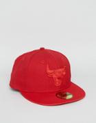 New Era 59fifty Fitted Cap Chicago Bulls - Red