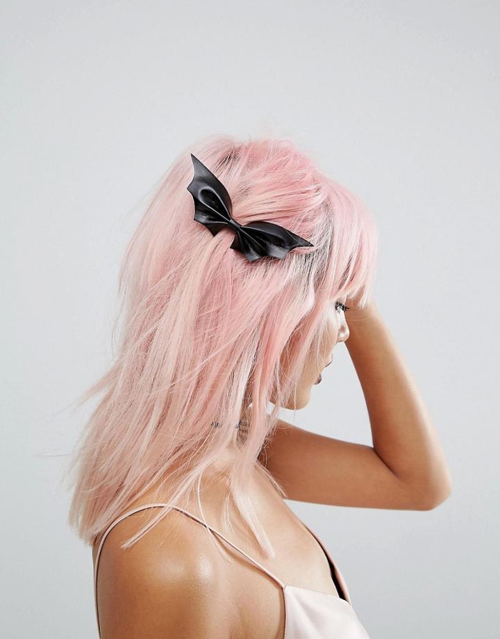 Asos Halloween Bat Hair Clip - Black