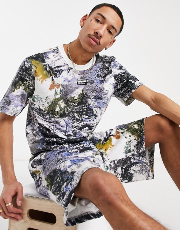 Adidas Graphic T-shirt In Multi