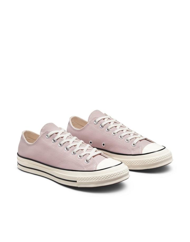 Converse Chuck 70 Ox Sneaker In Stone Mauve-gray