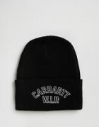 Carhartt Wip Beanie Uss Script - Black