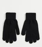 My Accessories London Touchscreen Gloves In Black