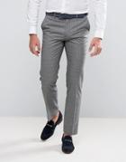 Harry Brown Gray Check Heritage Suit Pants - Gray