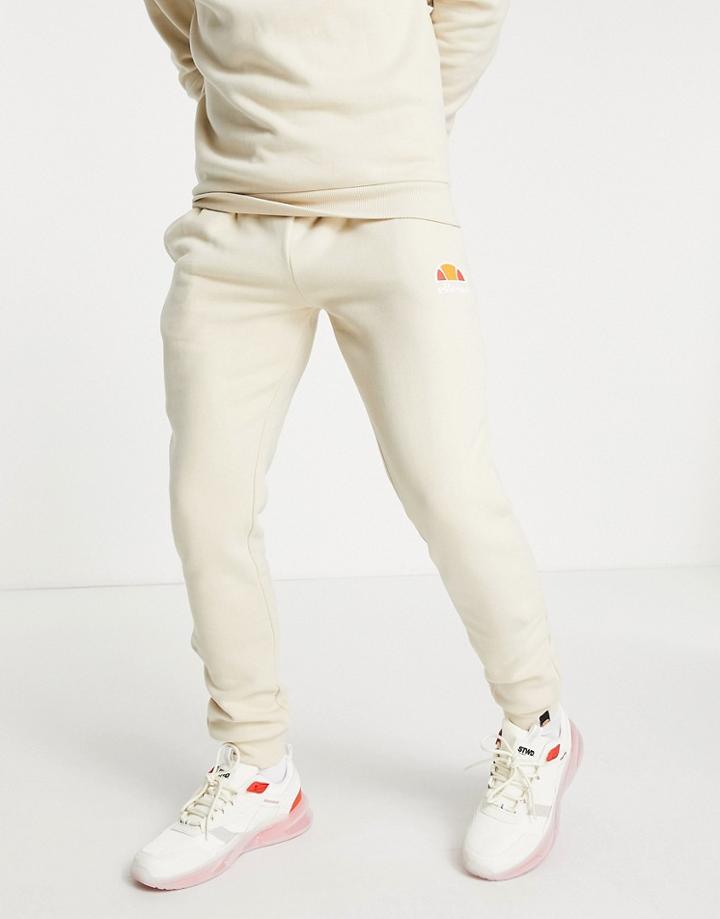 Ellesse Ovest Sweatpants In Oatmeal-neutral