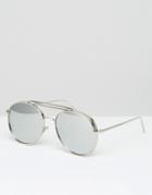 Jeepers Peepers Aviator Sunglasses - Silver