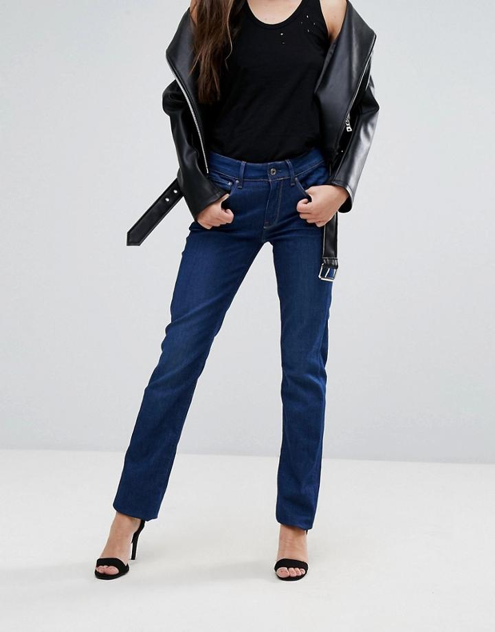 G-star 3301 Contour High Rise Straight Jeans - Blue