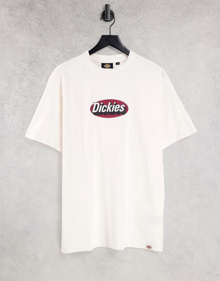 Dickies Saxman T-shirt In Ecru-white