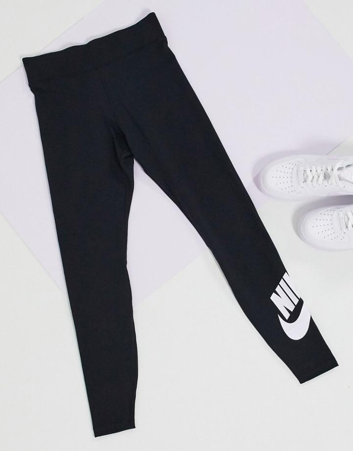 Nike High-waisted Legging In Black