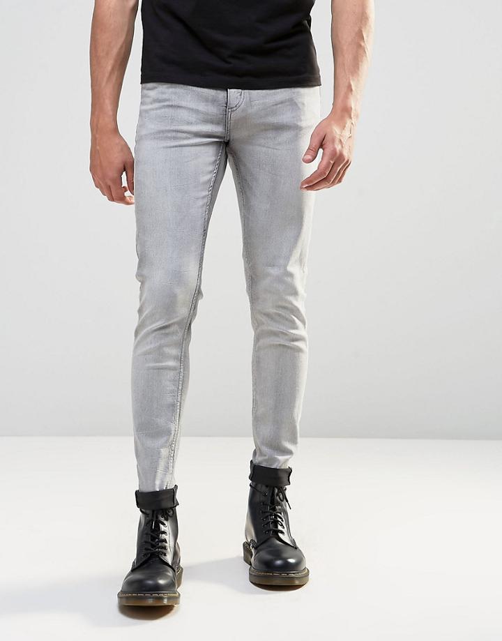 Cheap Monday Him Spray Jeans Mad Gray - Mad Gray