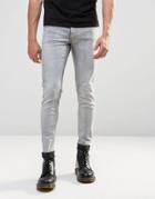 Cheap Monday Him Spray Jeans Mad Gray - Mad Gray