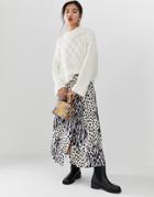 Essentiel Antwerp Sturdy Long Pleated Skirt-multi
