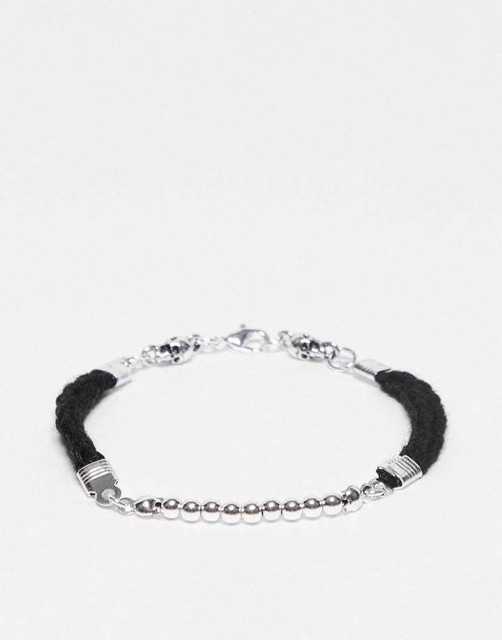 Bolongaro Trevor Rope Bracelet In Silver