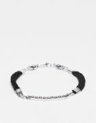 Bolongaro Trevor Rope Bracelet In Silver