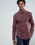 Kiomi Shirt In Regular Fit - Red