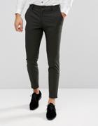 Jack & Jones Premium Skinny Suit Pants - Green