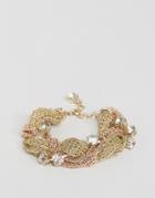 Coast Plaited Bracelet - Gold