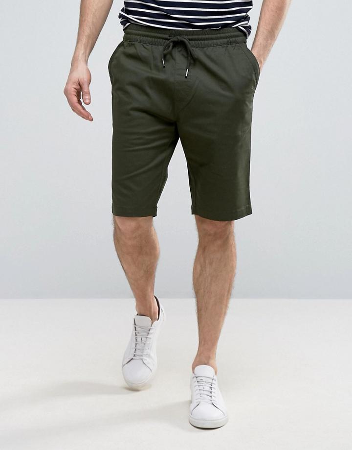 Troy Casual Draw String Shorts - Green