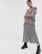 Resume Oprah Floral Print Midi Dress - Multi