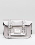 The Leather Satchel Company 12.5 Inch Classic Satchel - Gray