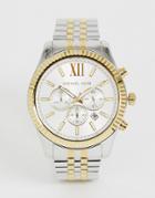 Michael Kors Mk8344 Lexington Watch-silver