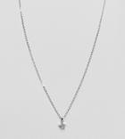Ted Baker Silver Crystal Star Pendant Necklace - Silver