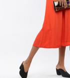 River Island Wide Fit Block Heeled Mules In Black - Black