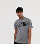 The North Face Easy T-shirt In Gray Exclusive At Asos - Gray