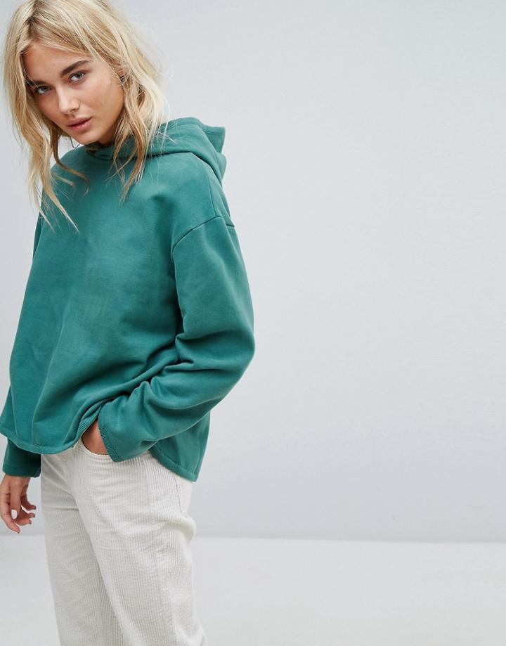 Weekday Korea Hoodie - Green