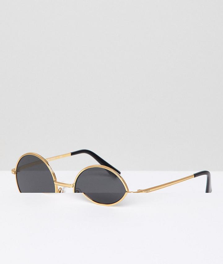 Vogue Round Sunglasses By Gigi Hadid - Gold