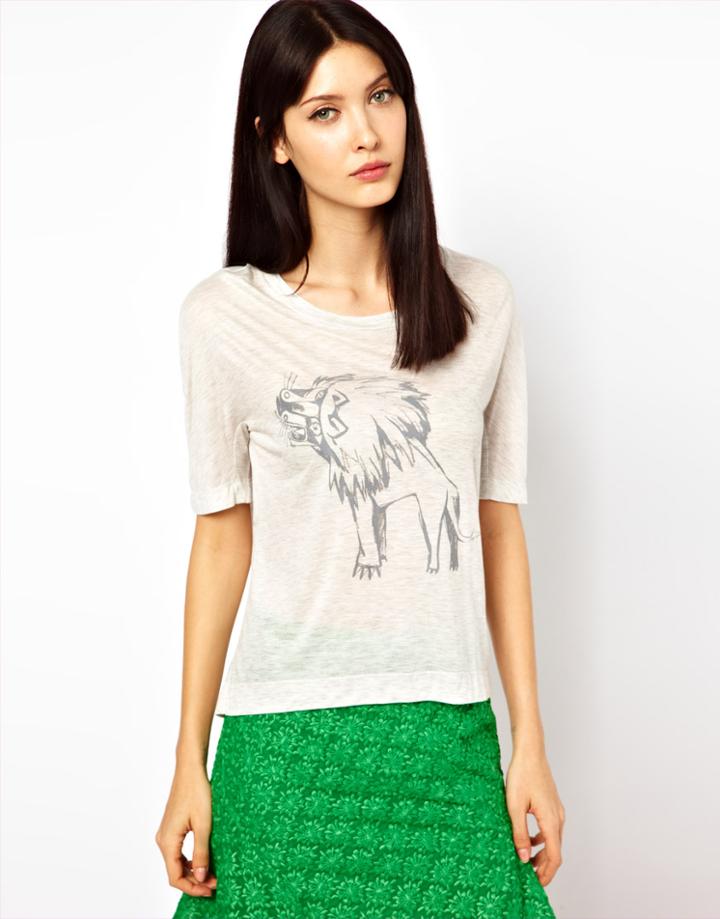 Ostwald Helgason Gray Lion Tee
