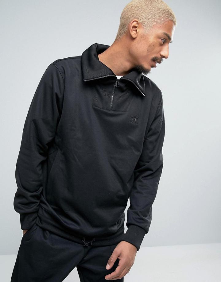 Adidas Originals Shadow Tones Track Top In Black Ce7104 - Black