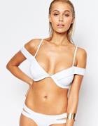 Ann Summers Calada Bikini Top - White