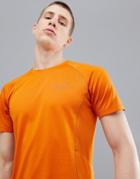 Jack Wolfskin Hydropore Xt Vent Tech T-shirt In Orange - Orange